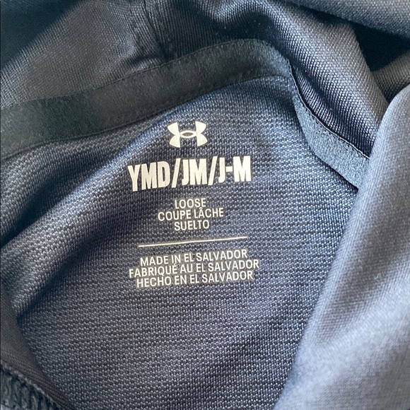 Under Armour Kids Long Sleeve Hoodie - Dark Gray - Picture 3 of 4